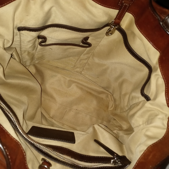 Beautiful Vintage Coach Leather Skinny Tote - Picture 5 of 13